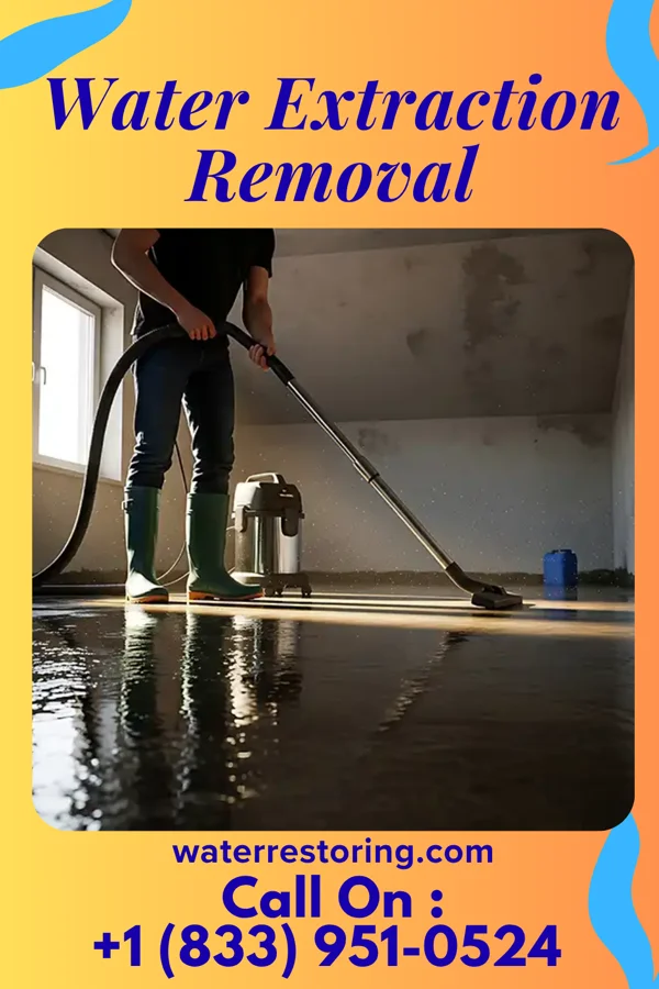 Water Extraction Removal in St. Francis, KS